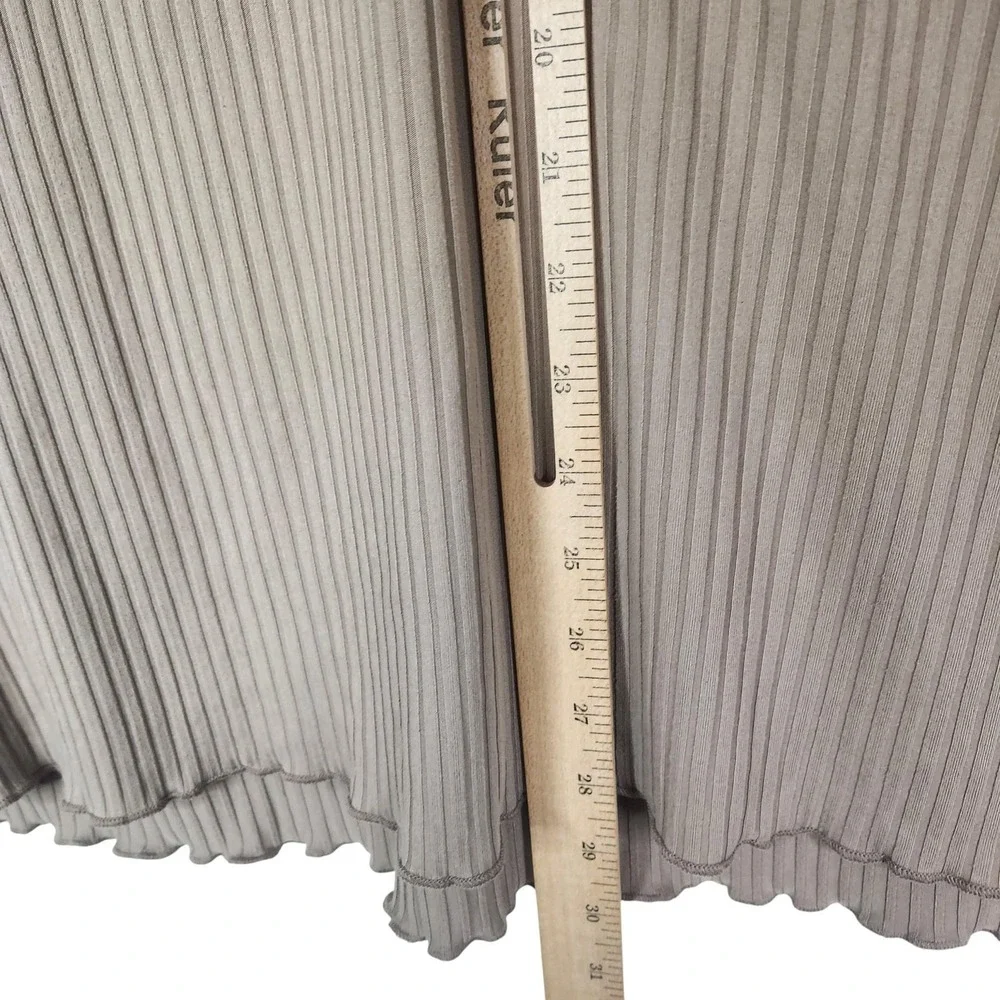 TALULAH Val Lounge Set Womens Small Ribbed Top Wide Leg Pant Knit Oversized - Picture 15 of 16